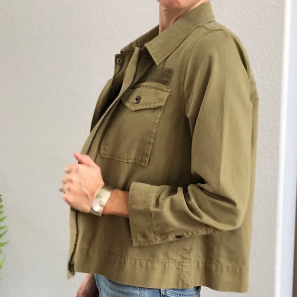 NWOT Madewell Army Swing Jacket sz M - Picture 11 of 16